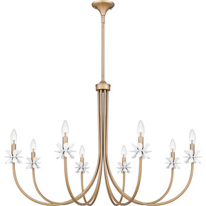 Large Chandeliers Candle by Quoizel ( 10 | REY5042BGD Remy ) 