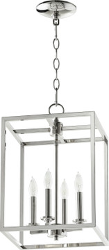 Foyer/Hall Lanterns Open Frame by Quorum ( 19 | 6731-4-62 Cuboid Entries ) 