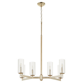 Mid. Chandeliers Geometric/Linear by Quorum ( 19 | 674-6-60 Merrick ) 