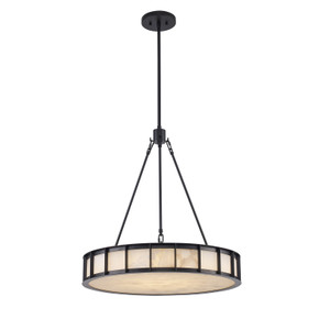 Pendants Bowl Style by Trans Globe Imports ( 110 | 11746 BK Ivory Isle ) 