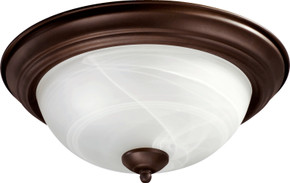 Flush Mounts Bowl Style by Quorum ( 19 | 3066-13-86 3066 Ceiling Mounts ) 