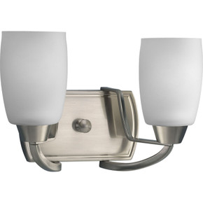 Bathroom Fixtures Two Lights by Progress Lighting ( 54 | P2795-09 Wisten ) 