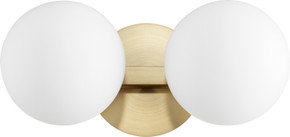 Bathroom Fixtures Two Lights by Quorum ( 19 | 539-2-80 539 Globe Vanities ) 