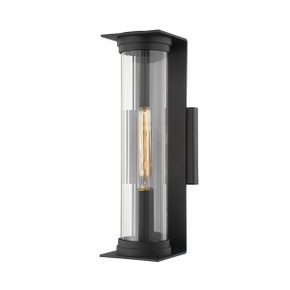 Sconces Single Glass by Troy Lighting ( 67 | B1322-TBK Presley ) 
