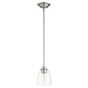 Mini Pendants Glass Down by Quorum ( 19 | 3122-265 Rossington ) 
