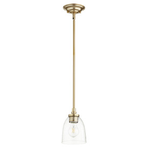 Mini Pendants Glass Down by Quorum ( 19 | 3122-280 Rossington ) 