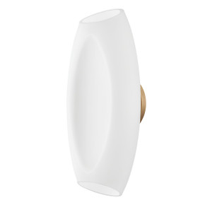 Sconces Single Glass by Troy Lighting ( 67 | B1515-PBR Vista ) 