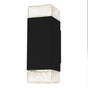Exterior Wall Mt./Flush by Quoizel ( 10 | SAX8405MBK Saxton ) 
