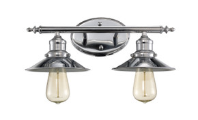 Bathroom Fixtures Two Lights by Trans Globe Imports ( 110 | 20512 PC Griswald ) 