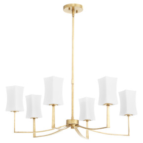 Mid. Chandeliers Glass Up by Quorum ( 19 | 681-6-74 Ayala ) 