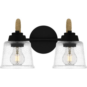 Bathroom Fixtures Two Lights by Quoizel ( 10 | SEB8614MBK Seabreeze ) 