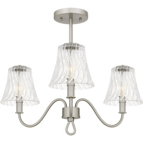 Semi-Flush Mts. Candle by Quoizel ( 10 | MCK1722BN McKinney ) 