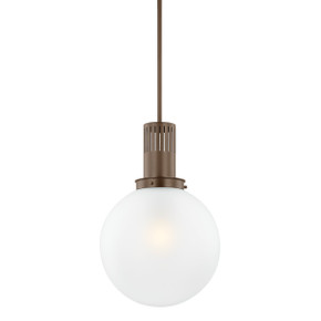 Pendants Glass Down by Troy Lighting ( 67 | F4616-BRZ Tobias ) 