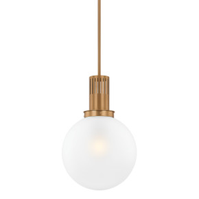 Pendants Glass Down by Troy Lighting ( 67 | F4616-PBR Tobias ) 