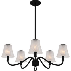 Mid. Chandeliers Candle by Quoizel ( 10 | MCK5030MBK McKinney ) 