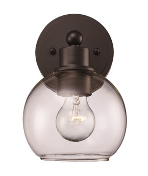 Sconces Single Glass by Trans Globe Imports ( 110 | 22221 BK ) 