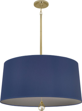 Pendants Fabric Shade by Robert Abbey ( 165 | BN328 Williamsburg Custis ) 
