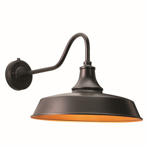 Exterior Wall Mount by Vaxcel ( 63 | T0369 Dorado ) 