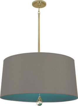 Pendants Fabric Shade by Robert Abbey ( 165 | BN331 Williamsburg Custis ) 