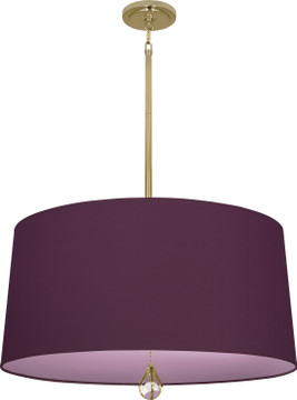 Pendants Fabric Shade by Robert Abbey ( 165 | BN334 Williamsburg Custis ) 