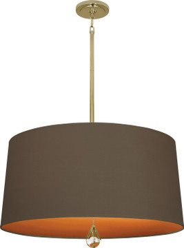 Pendants Fabric Shade by Robert Abbey ( 165 | BN336 Williamsburg Custis ) 