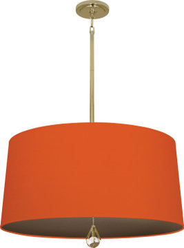 Pendants Fabric Shade by Robert Abbey ( 165 | BN337 Williamsburg Custis ) 