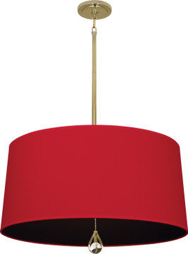 Pendants Fabric Shade by Robert Abbey ( 165 | BN338 Williamsburg Custis ) 