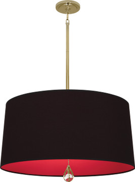 Pendants Fabric Shade by Robert Abbey ( 165 | BN339 Williamsburg Custis ) 