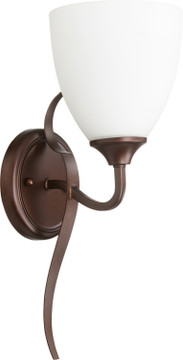 Sconces Single Glass by Quorum ( 19 | 5427-1-86 Jardin ) 