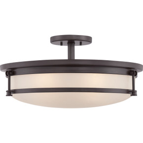 Semi-Flush Mts. Bowl Style by Quoizel ( 10 | SLR1720WT Sailor ) 