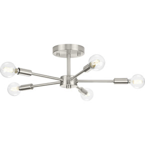 Semi-Flush Mts. Exposed Lamps by Progress Lighting ( 54 | P350219-009 Delayne ) 