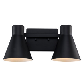 Bathroom Fixtures Two Lights by Trans Globe Imports ( 110 | 22382 BK ) 