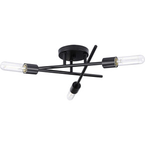 Semi-Flush Mts. Geometric/Linear by Progress Lighting ( 54 | P350225-31M Astra ) 