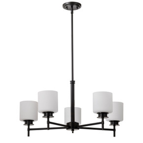 Mid. Chandeliers Glass Up by Nuvo Lighting ( 72 | 60-8038 Warren ) 