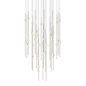 Mid. Chandeliers Multi-Port/Cascade by Sonneman ( 69 | 2014.13C Constellation ) 