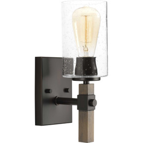 Sconces Single Glass by Progress Lighting ( 54 | P300066-020 Barnes Mill ) 