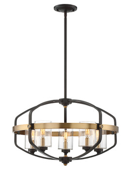 Mid. Chandeliers Glass Up by Savoy House ( 51 | 7-8041-5-79 Kirkland ) 