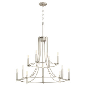 Mid. Chandeliers Candle by Quorum ( 19 | 696-12-65 Olympus ) 