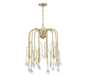 Mid. Chandeliers Glass Down by Savoy House ( 51 | 1-6686-6-127 Anholt ) 