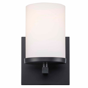 Sconces Single Glass by Trans Globe Imports ( 110 | 71841 BK Nico ) 