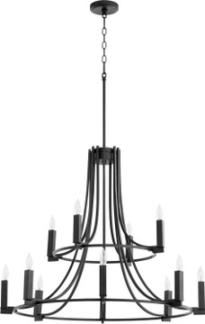 Mid. Chandeliers Candle by Quorum ( 19 | 696-12-69 Olympus ) 