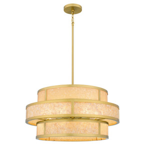 Pendants Drum Shade by Quoizel ( 10 | STO2824BRG Stoneland ) 