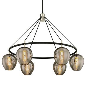 Large Chandeliers Glass Shade by Troy Lighting ( 67 | F6216-TBK/PN Iliad ) 