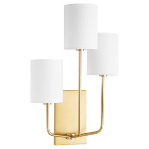 Sconces Double Glass by Quorum ( 19 | 557-3-80 Harmony ) 