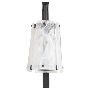 Sconces Single Glass by Quorum ( 19 | 5575-1-59 Prestige ) 