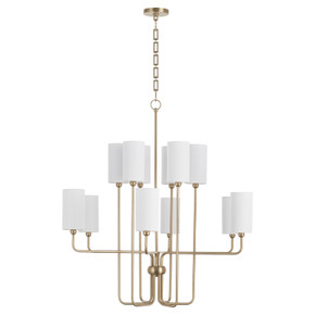 Mid. Chandeliers Candle by Quorum ( 19 | 698-12-80 Charlotte ) 