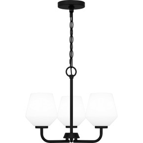 Mini Chandeliers Glass Shade by Quoizel ( 10 | NIE2817MBK Nielson ) 