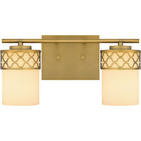Bathroom Fixtures Two Lights by Quoizel ( 10 | TEN8615AB Tenley ) 
