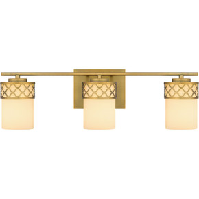 Bathroom Fixtures Three Lights by Quoizel ( 10 | TEN8624AB Tenley ) 