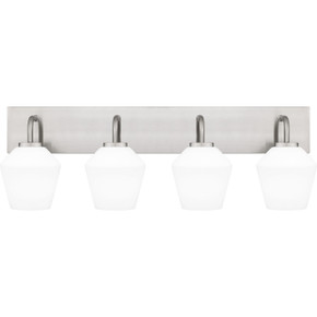 Bathroom Fixtures Four Lights by Quoizel ( 10 | NIE8629BN Nielson ) 